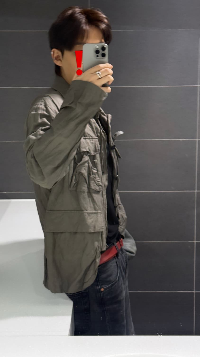 앤드뮐 미스터 24ss 런웨이 카고 자켓 상품이미지3