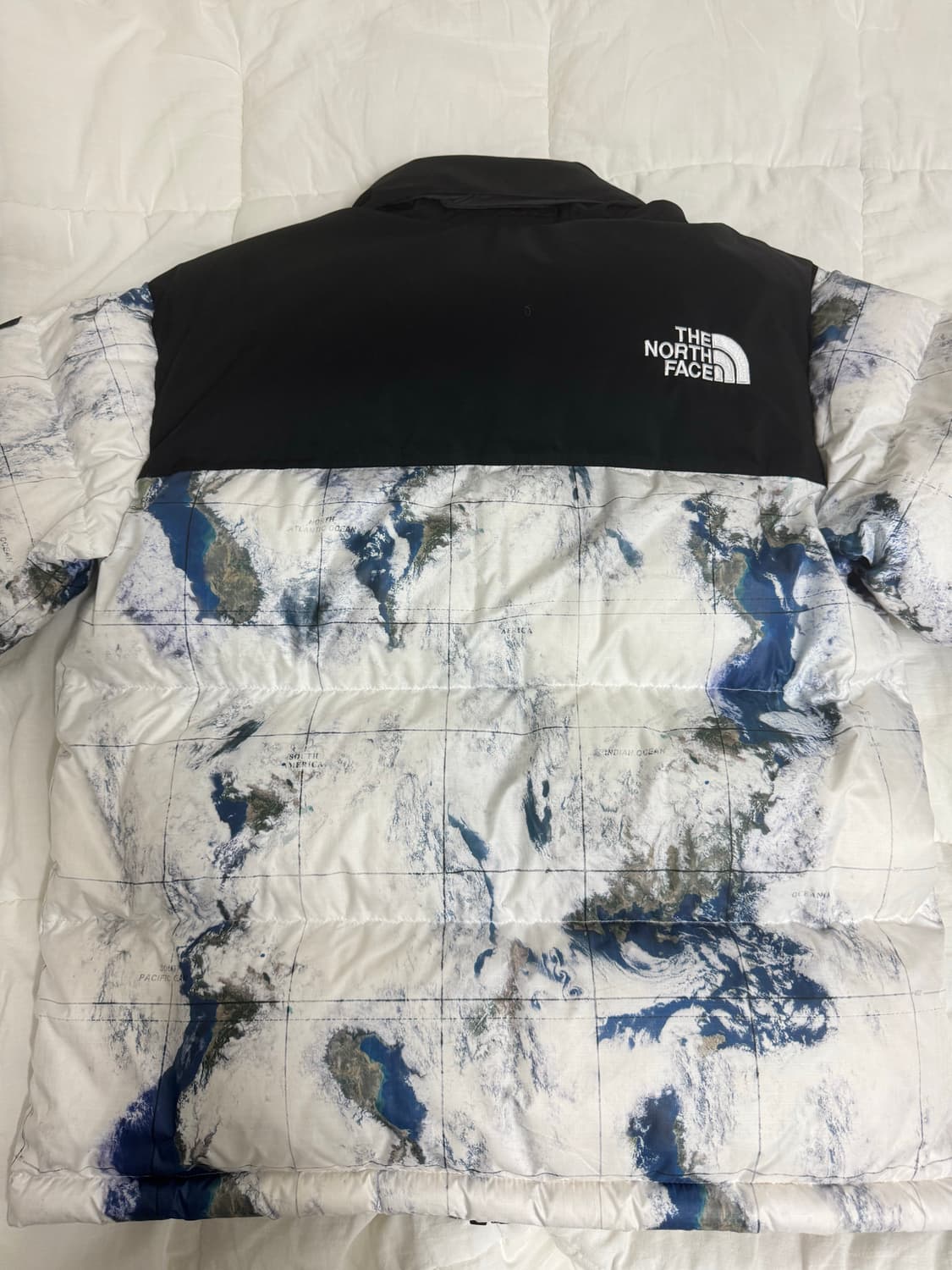 노스페이스 화이트라벨 눕시 화이트 샌드 지구패딩 상품이미지3