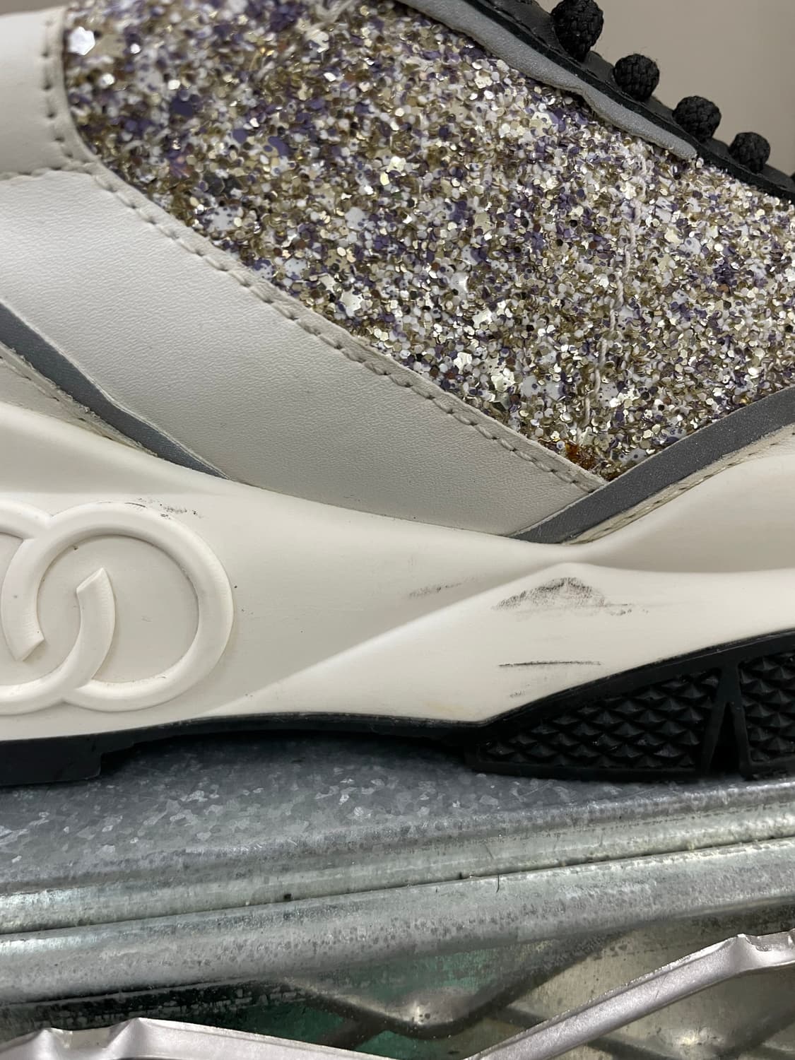 지미추 글리터 스니커즈 35.5 상품이미지9