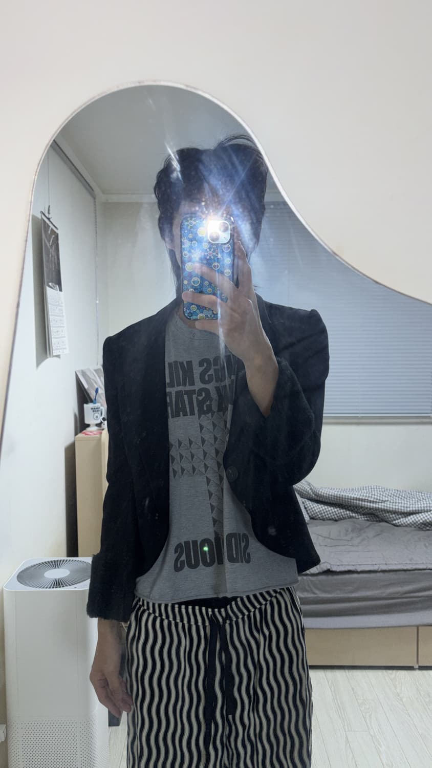 요지야마모토 y's 퍼 블레이저 자켓 2사이즈 상품이미지6