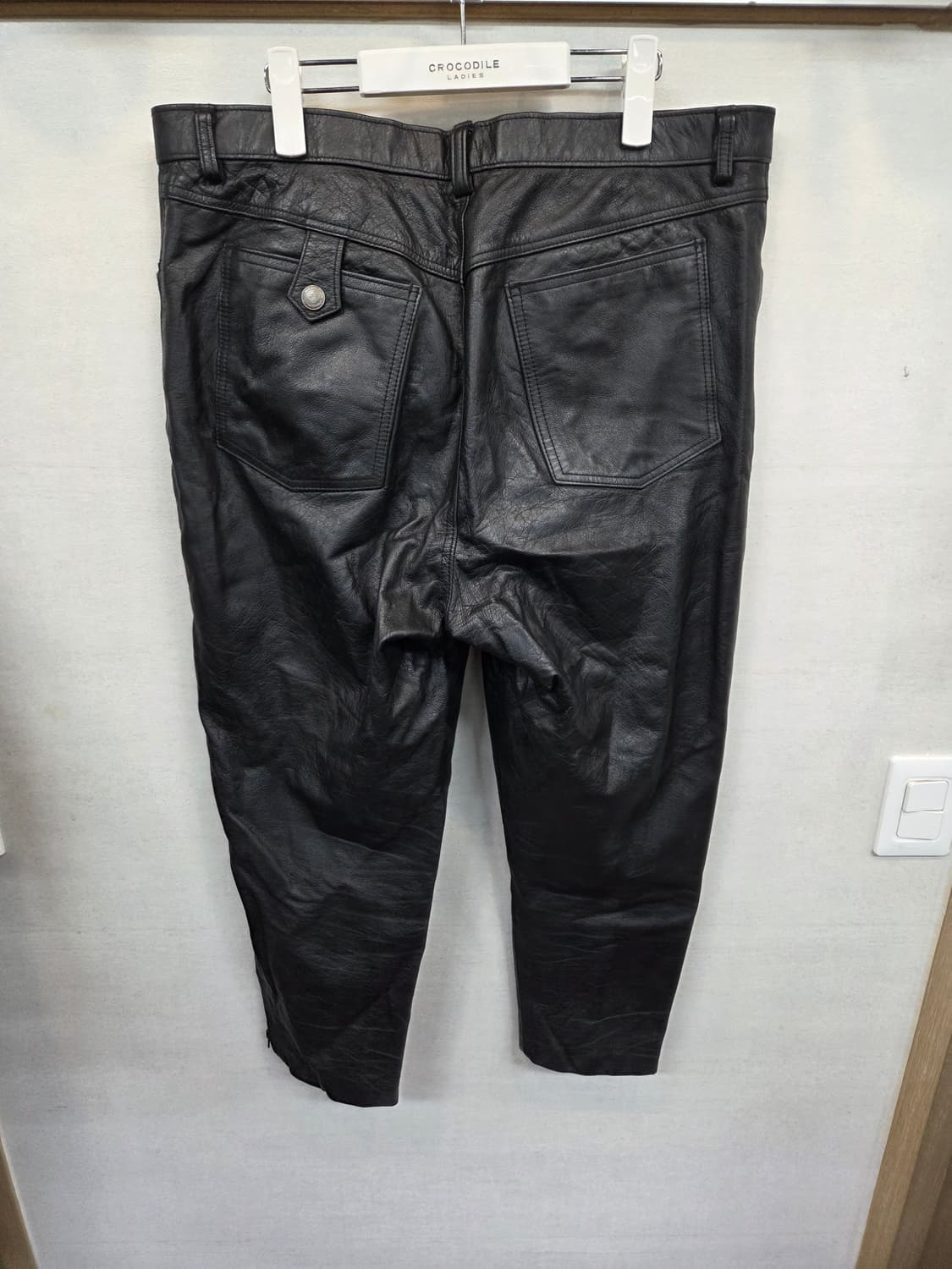 할리데이비슨 바이커 가죽 팬츠 대략 38 상품이미지2