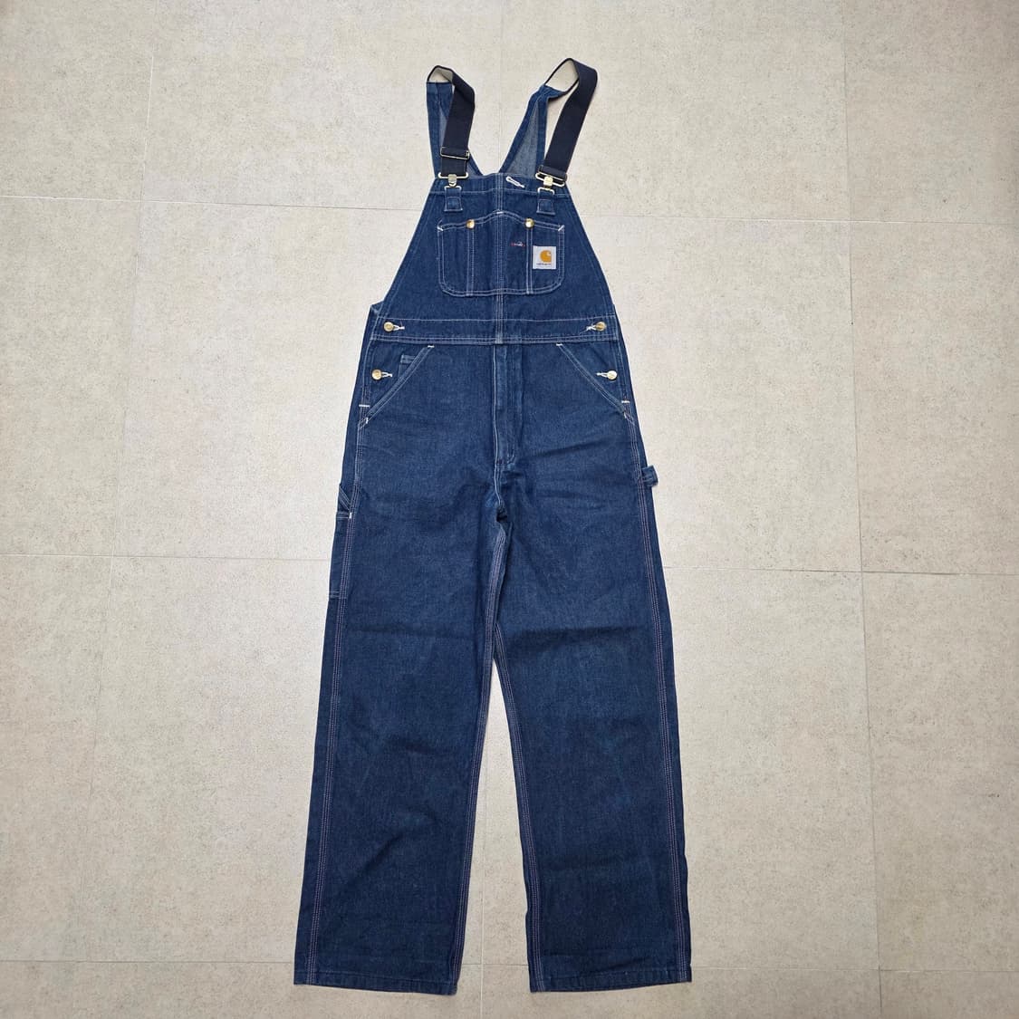 칼하트 데님 오버롤 워크팬츠 32*30 상품이미지1