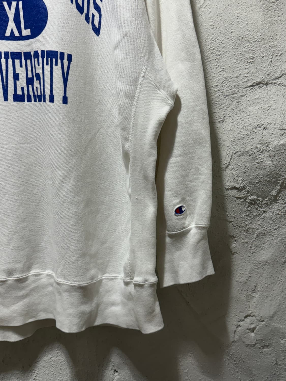 Champion 80s 웨스턴 일리노이 대학 웜업 리버스위브 스웻셔츠 상품이미지6