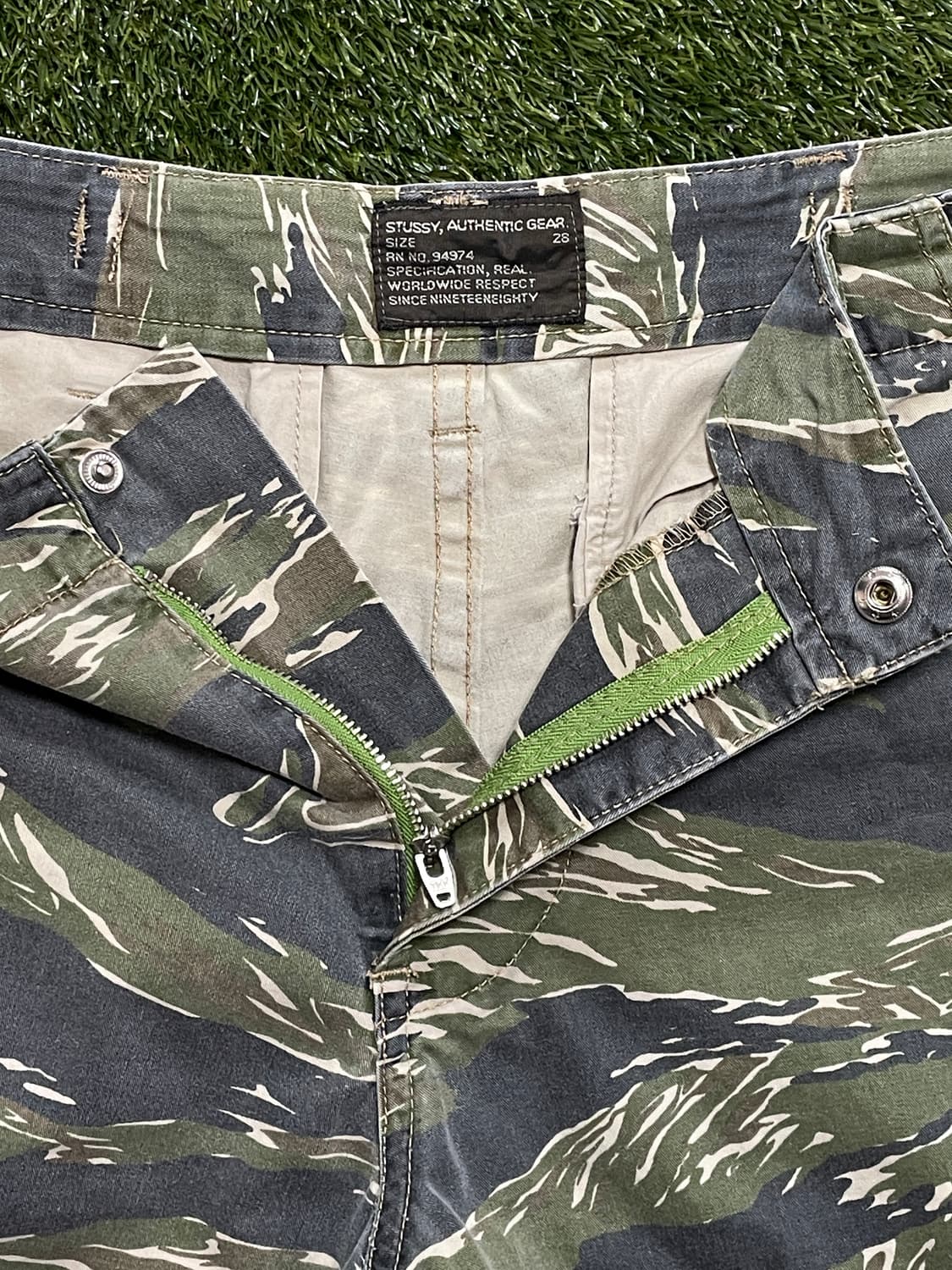 빈티지 올드 스투시 카모 버뮤다 팬츠 상품이미지3