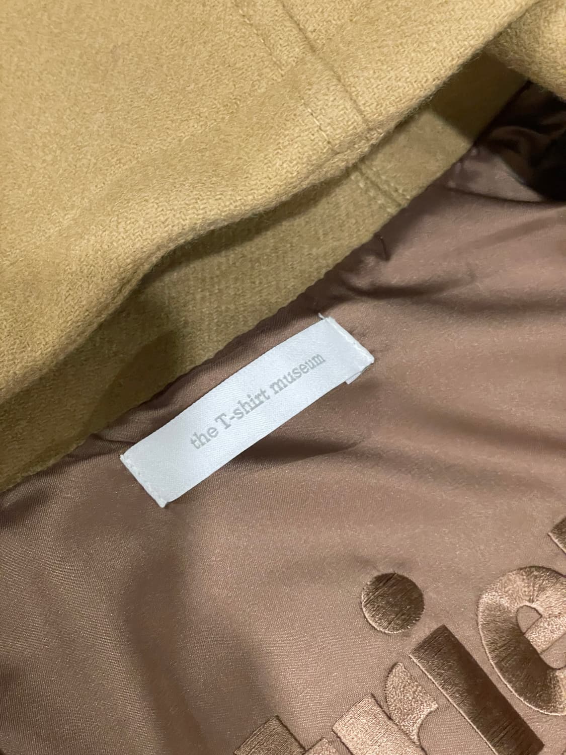 더티셔츠뮤지엄 더플코트 상품이미지3