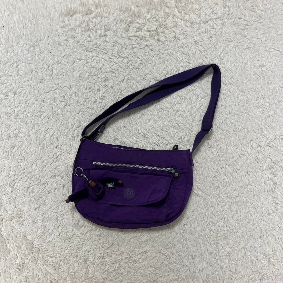 Kipling purple shoulder bag 상품이미지4