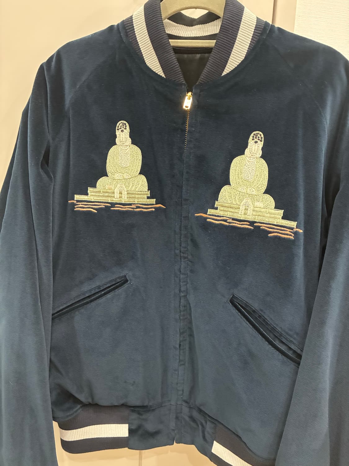 버드노트 코리아 벨벳 수베니어 자켓 40size 상품이미지2