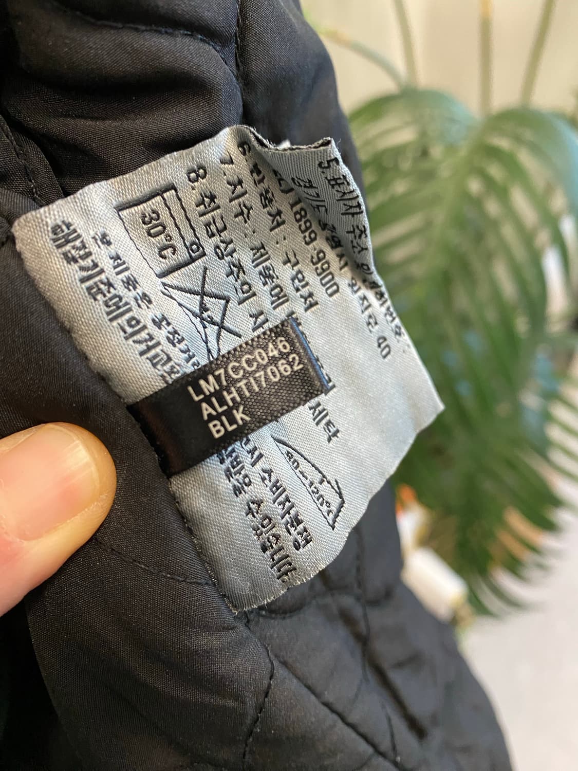 리바이스 블랙 누빔 워크 자켓(가먼트다잉) 상품이미지10