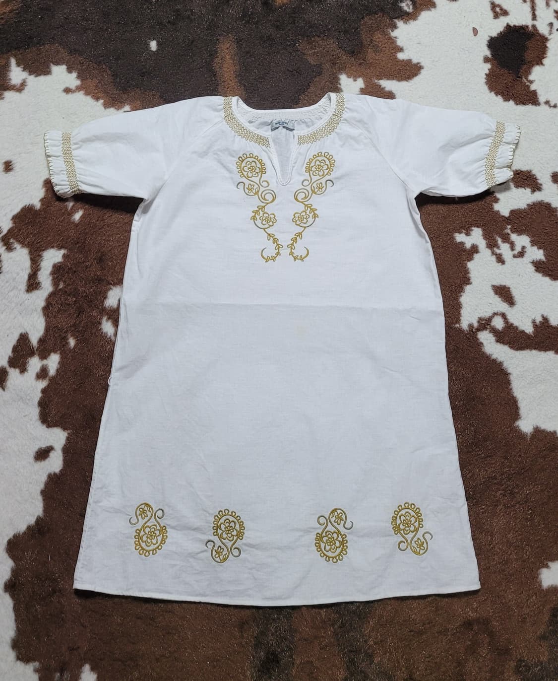 일본 린넨 히피스타일 여성 원피스(S~M) 상품이미지1