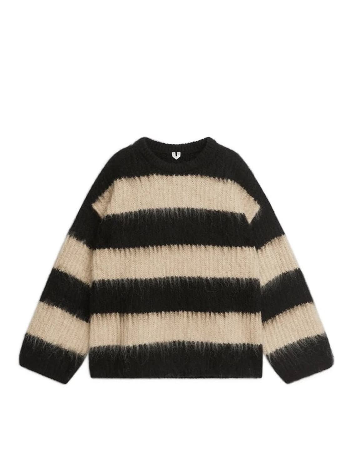 아르켓 스트라이프 알파카 울 스웨터 상품이미지4