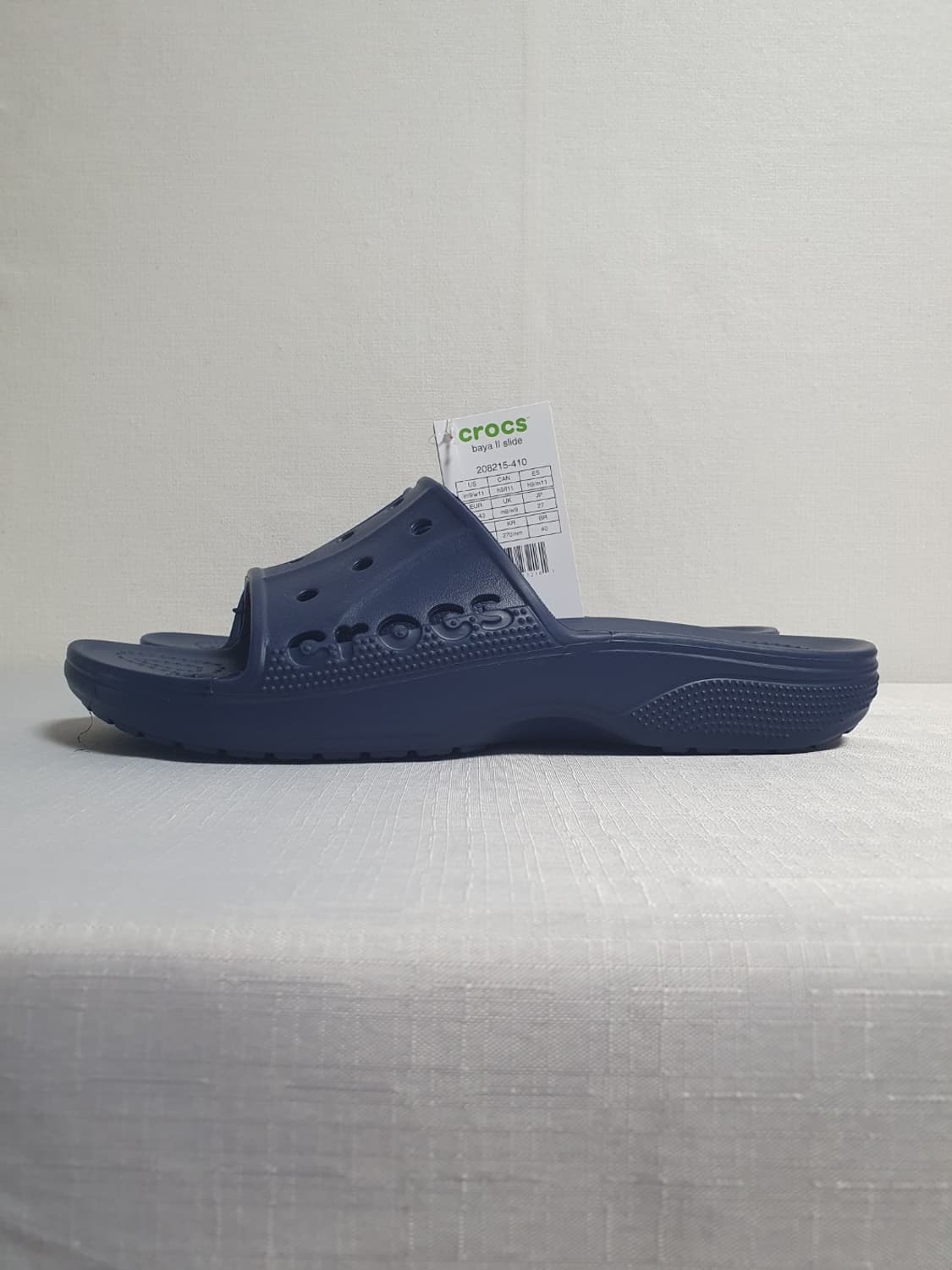 🆕크록스 바야2 슬라이드 네이비 270 상품이미지4