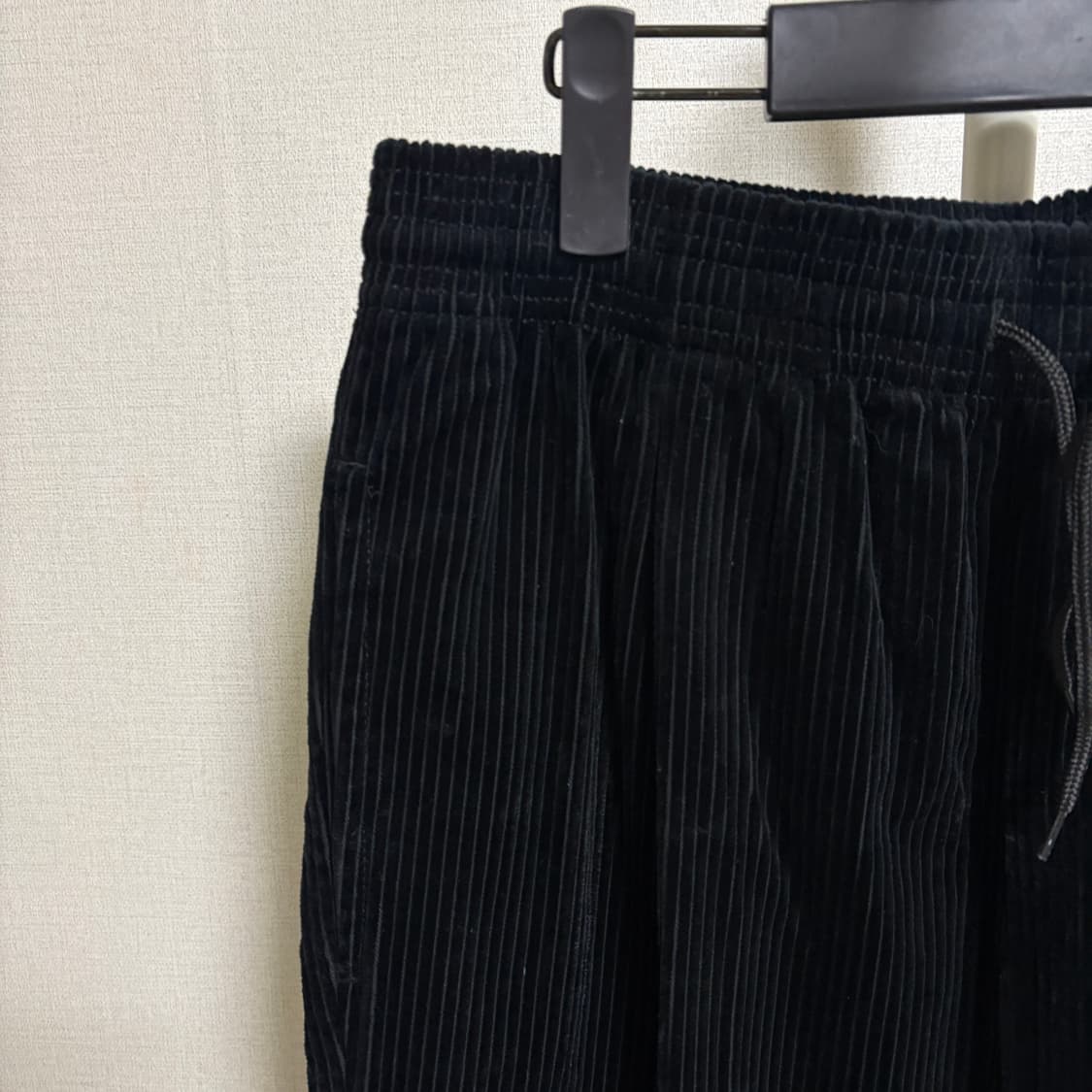 프릭스스토어 밴딩 코듀로이 이지 팬츠 / 블랙, M(30~34) 상품이미지4
