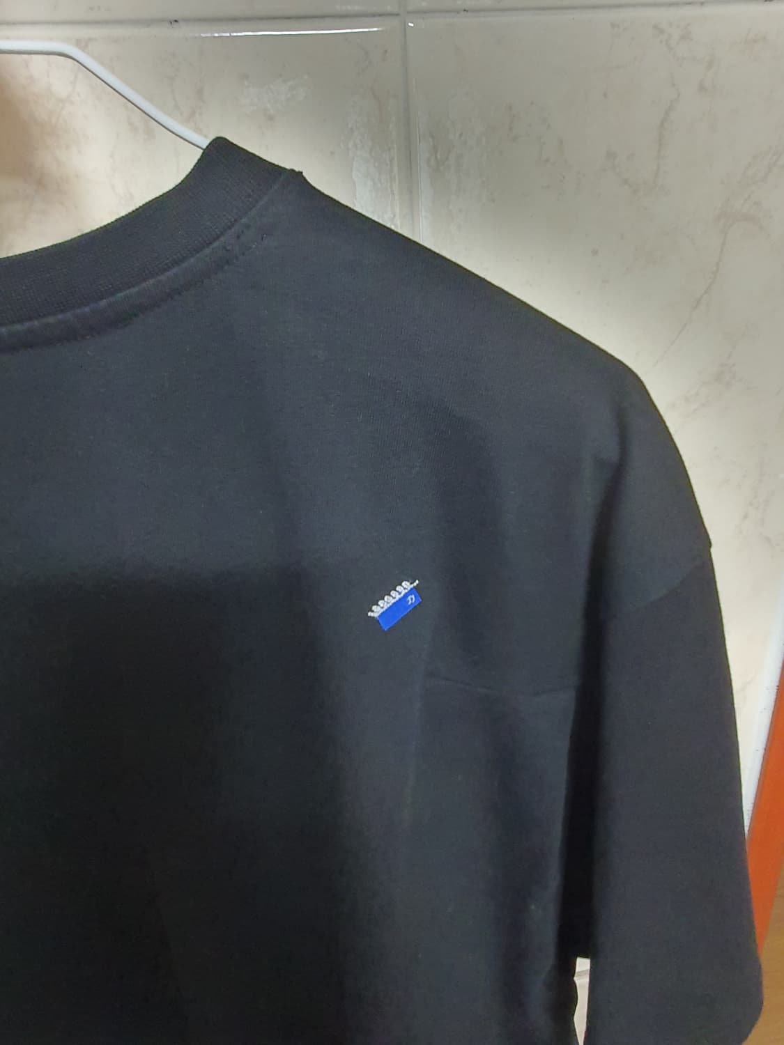 [A1] 아더에러 Twinny logo t-shirt 블랙 상품이미지5