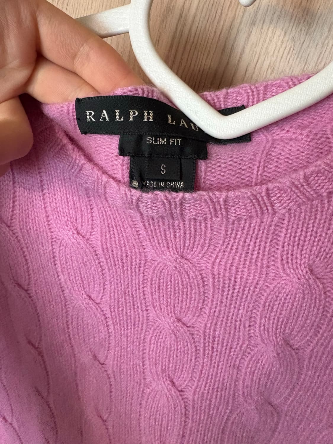 랄프로렌 캐시미어 스웨터 s 상품이미지3