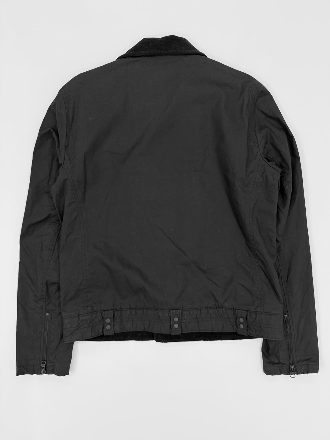 Uniqlo 미니멀 테크 라이더 블루종 자켓 블랙 상품이미지6