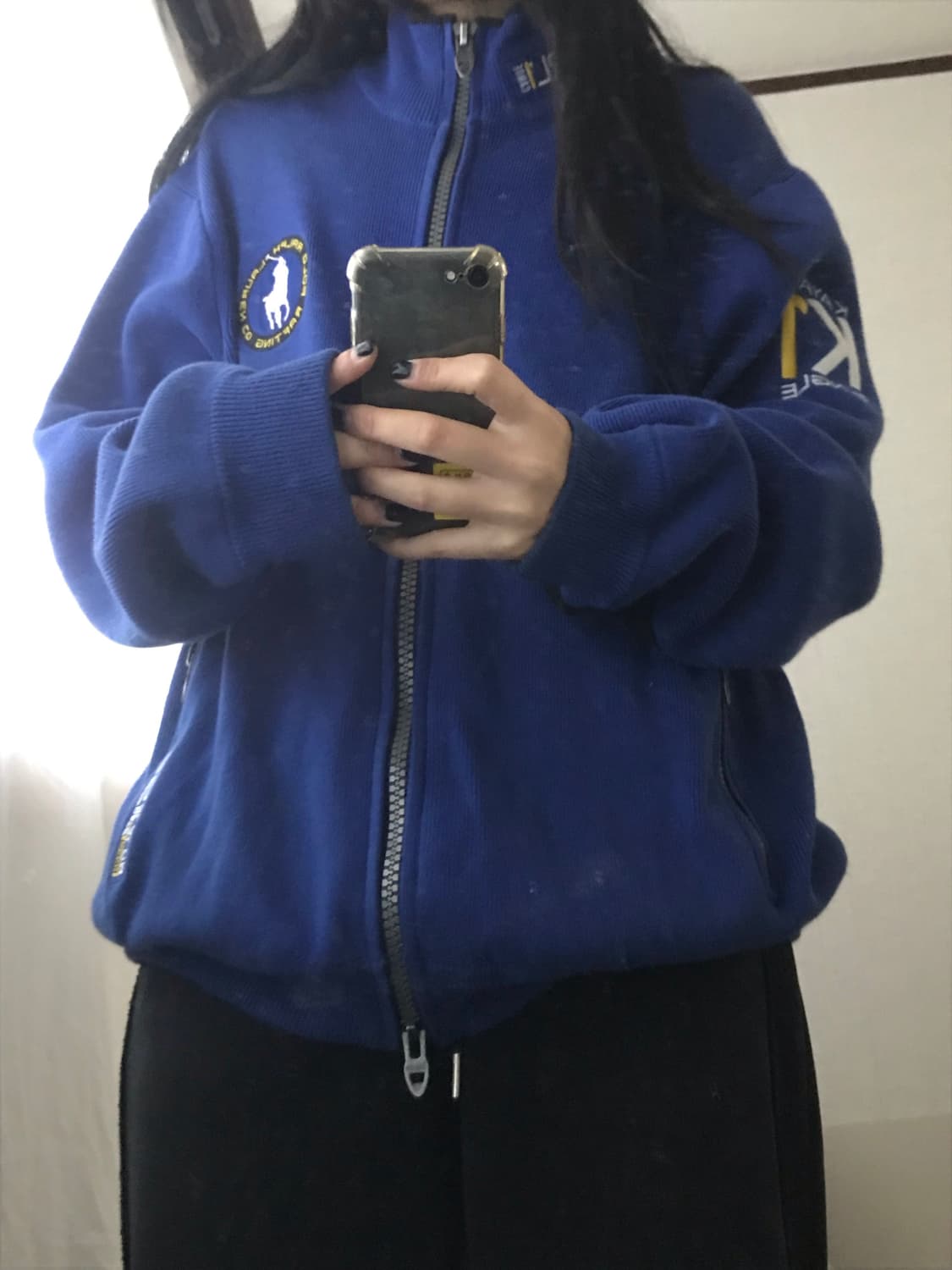 폴로 빅포니 레이싱 니트집업 상품이미지1