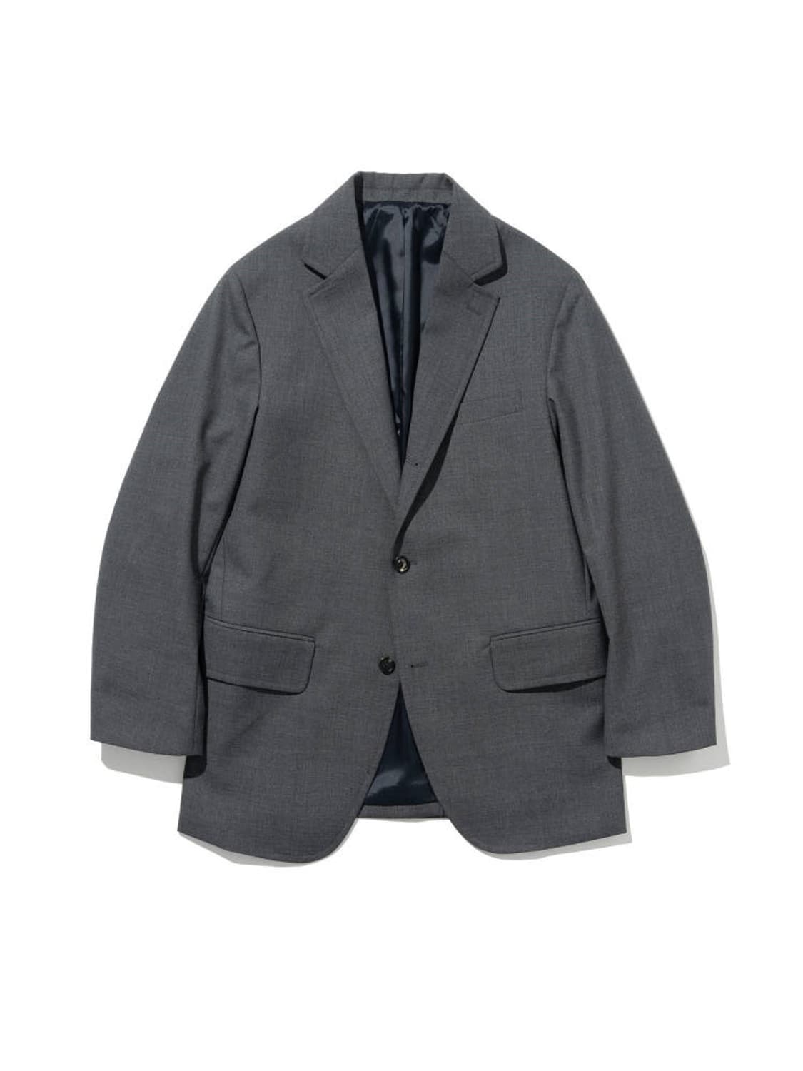 [3] 리넥츠 브라운오씨 울 색 컷 블레이저 그레이 상품이미지1