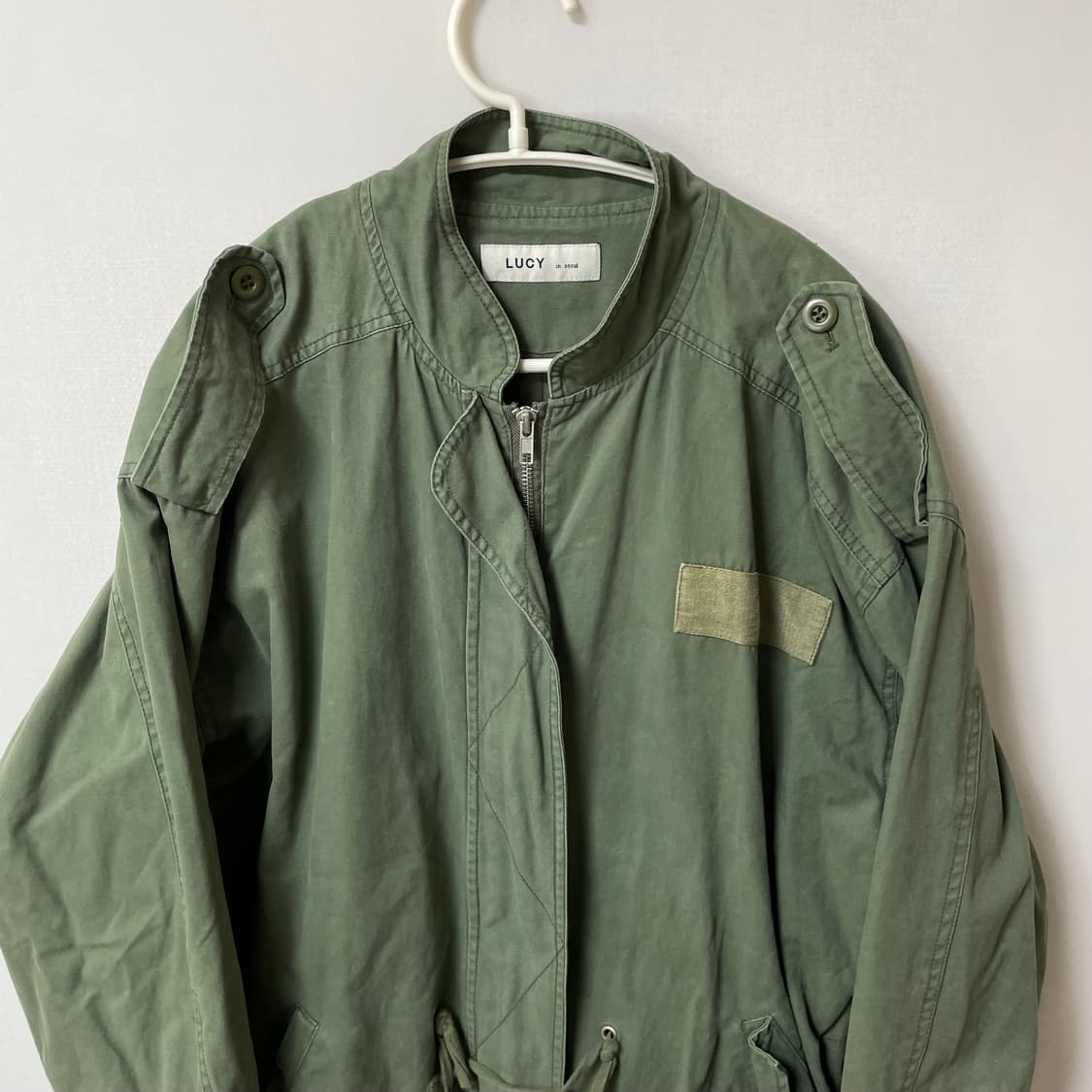 [ F ] 루시 여성 오버사이즈 개파카 야상 상품이미지2