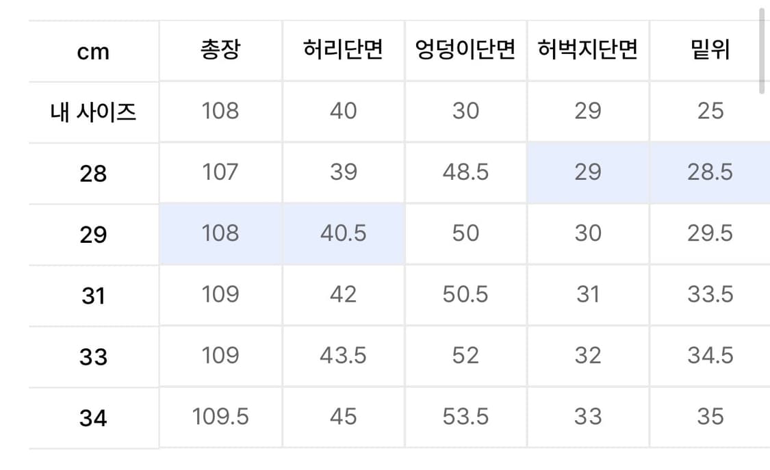 앤더슨벨 부츠컷 데님(33) 상품이미지2
