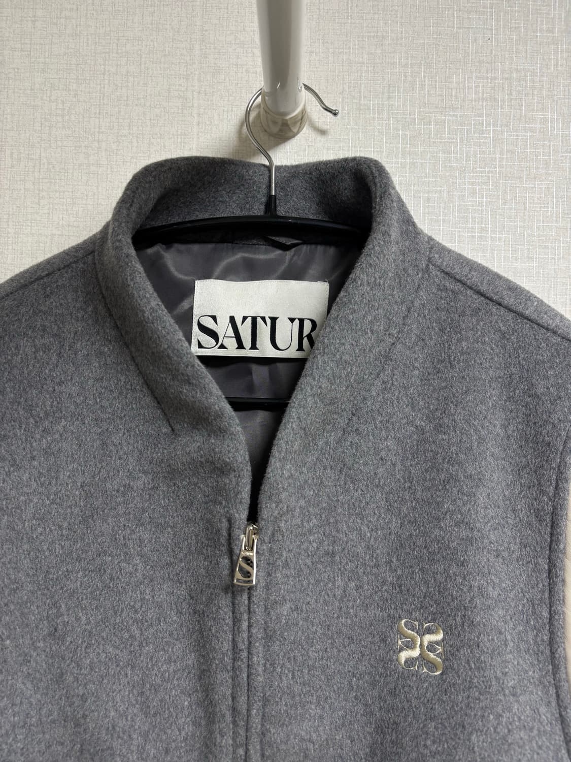 세터 SATUR 22fw 울 바시티 자켓 상품이미지5