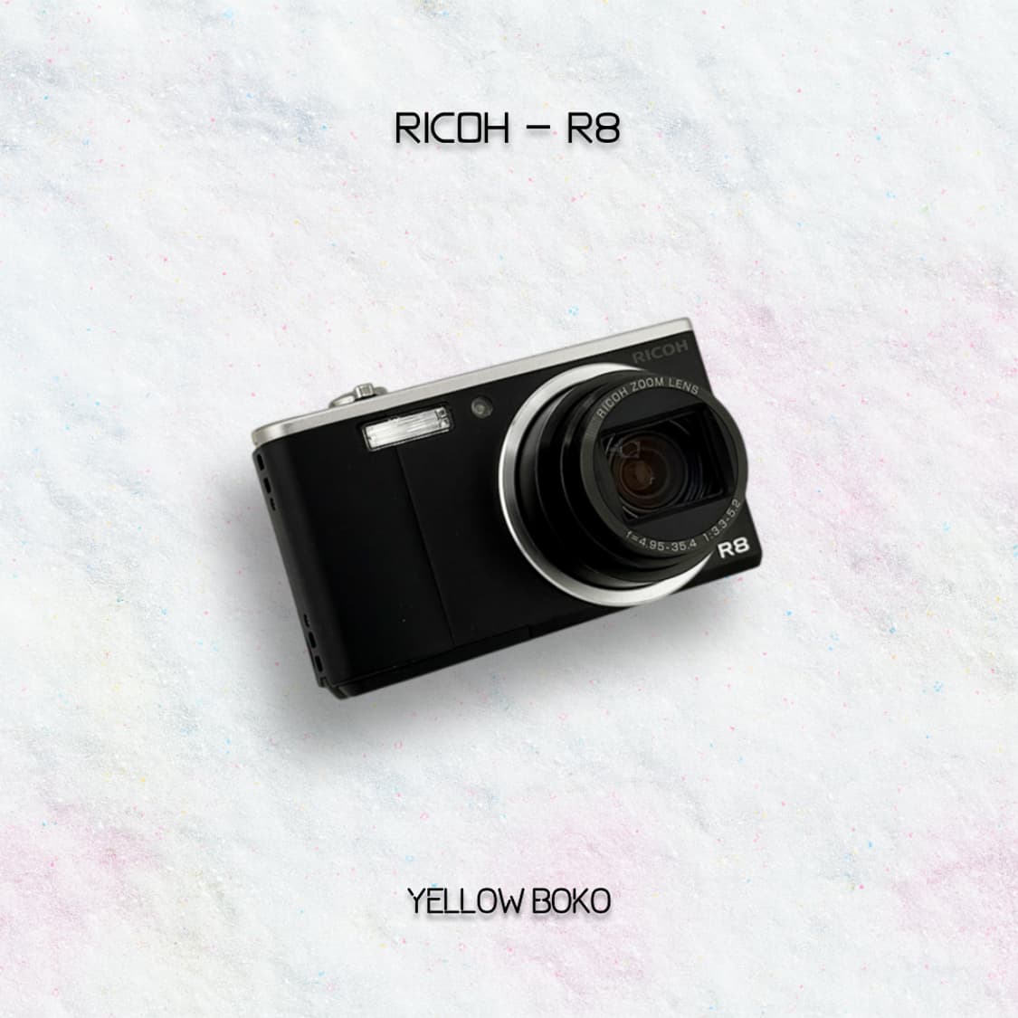 [🎀장원영 Pick] RICOH 리코 R8 레트로 디지털 카메라 상품이미지1
