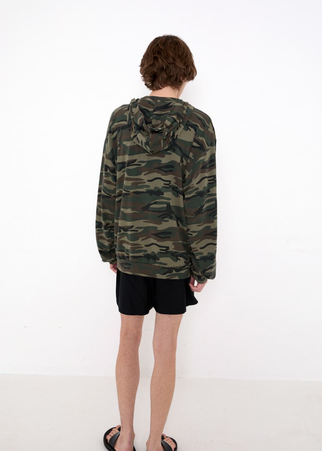 261 CAMO LIGHTWEIGHT ZIP HOODIE (WOODLAN 상품이미지4