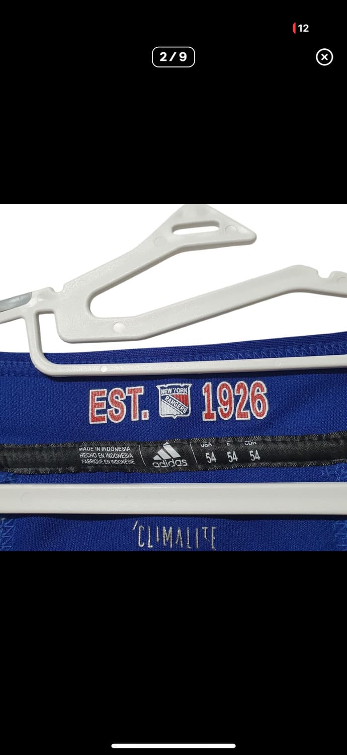 아디다스 뉴욕 레인저스 하키 저지 상품이미지2