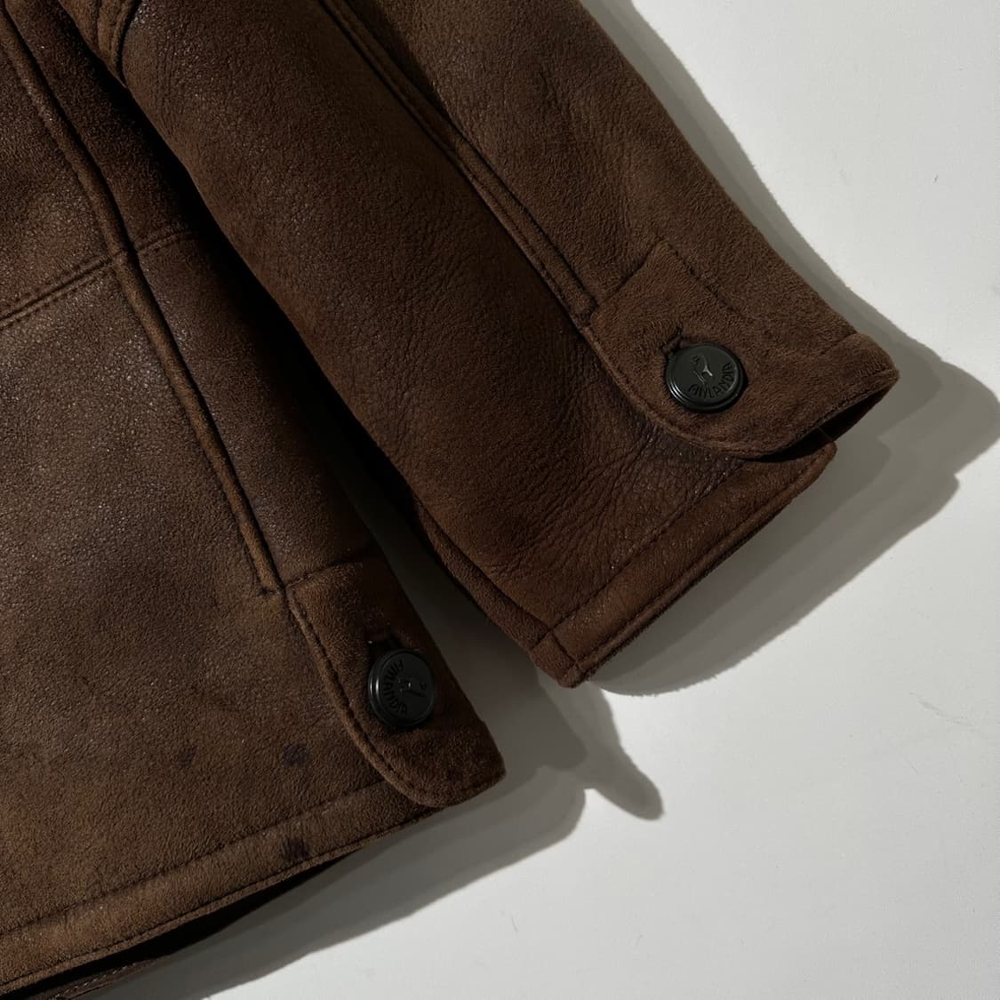 Finlandia 램스킨 시어링 싱글 무스탕 자켓 상품이미지5