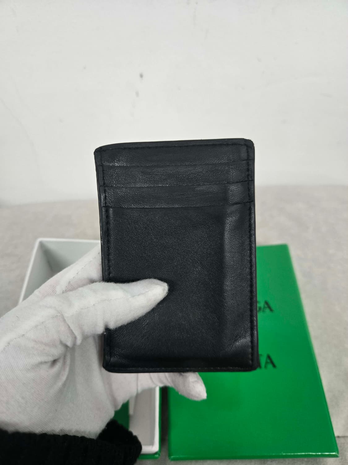 [보증서 정품] 보테가베네타 카세트 카드지갑 상품이미지1