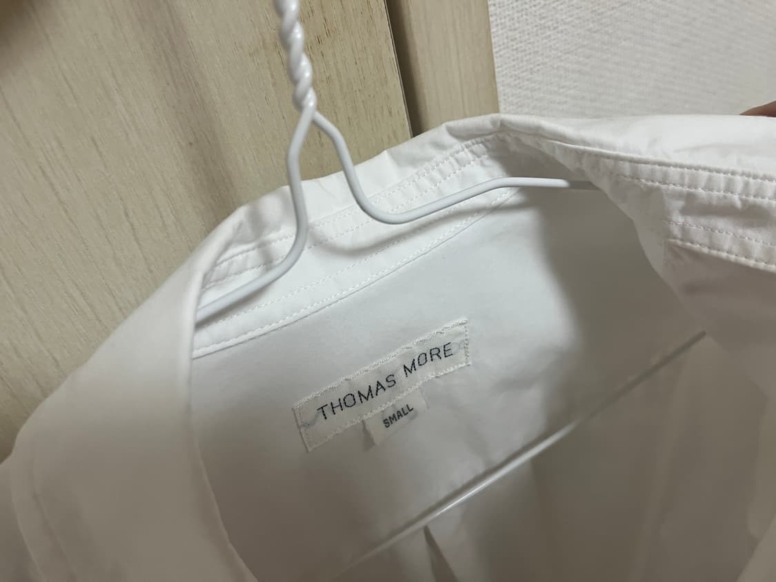 토마스모어 페이퍼셔츠 화이트 S 상품이미지4