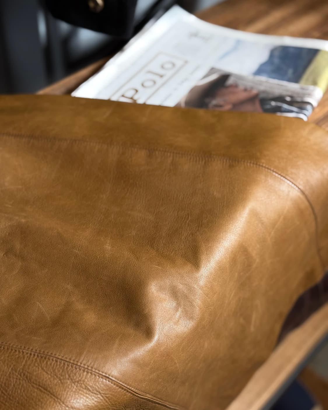 10‘s 폴로 랄프로렌 램스킨 A-라인 미디 스커트 4 상품이미지9