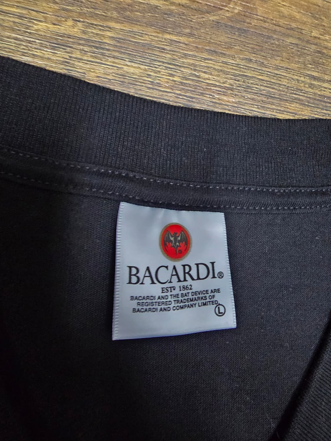 바카디 링거반팔티 미사용품 상품이미지4