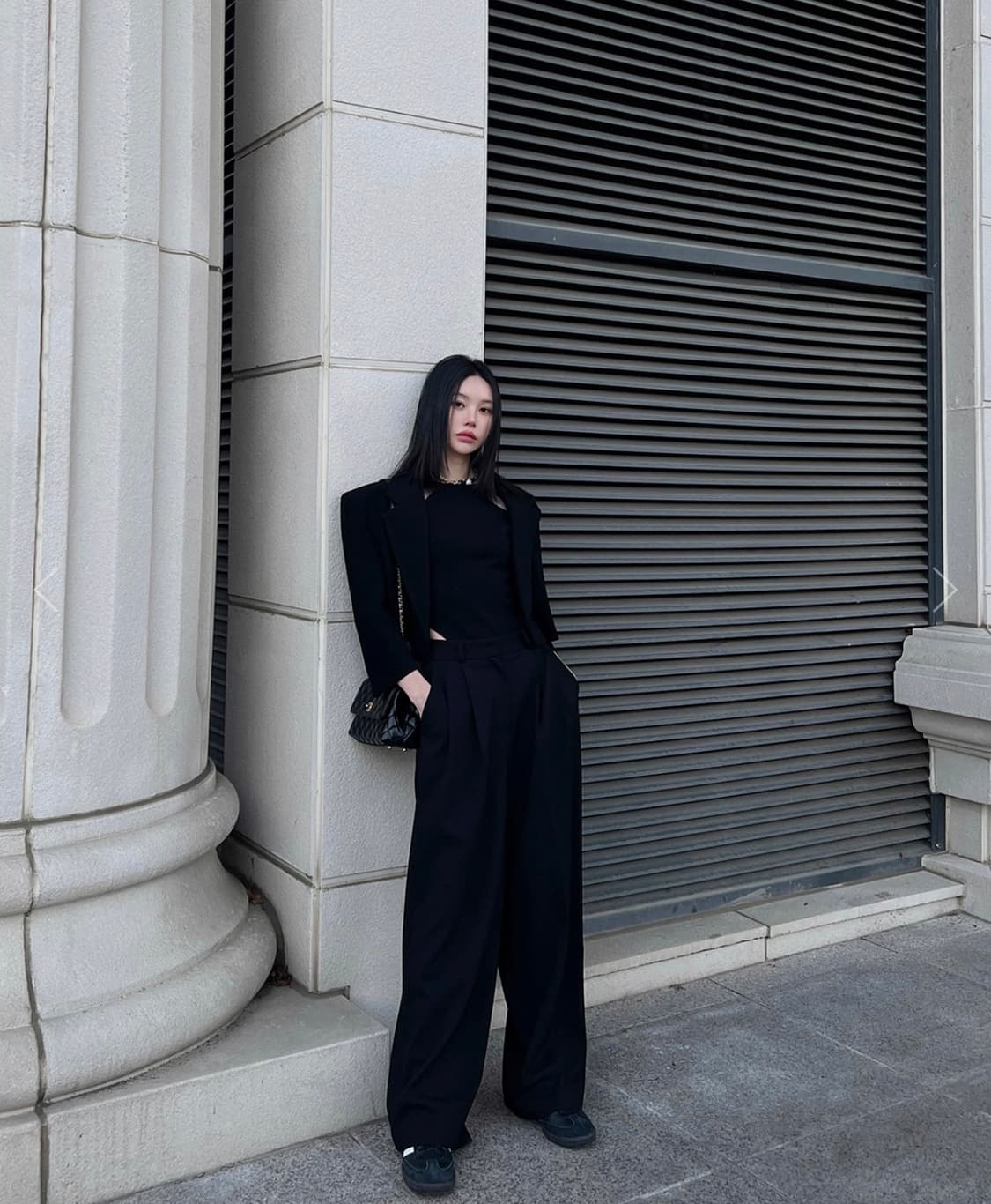 새상품) 랑거 langer 스퀘어 숏 자켓  카키 브라운 상품이미지9