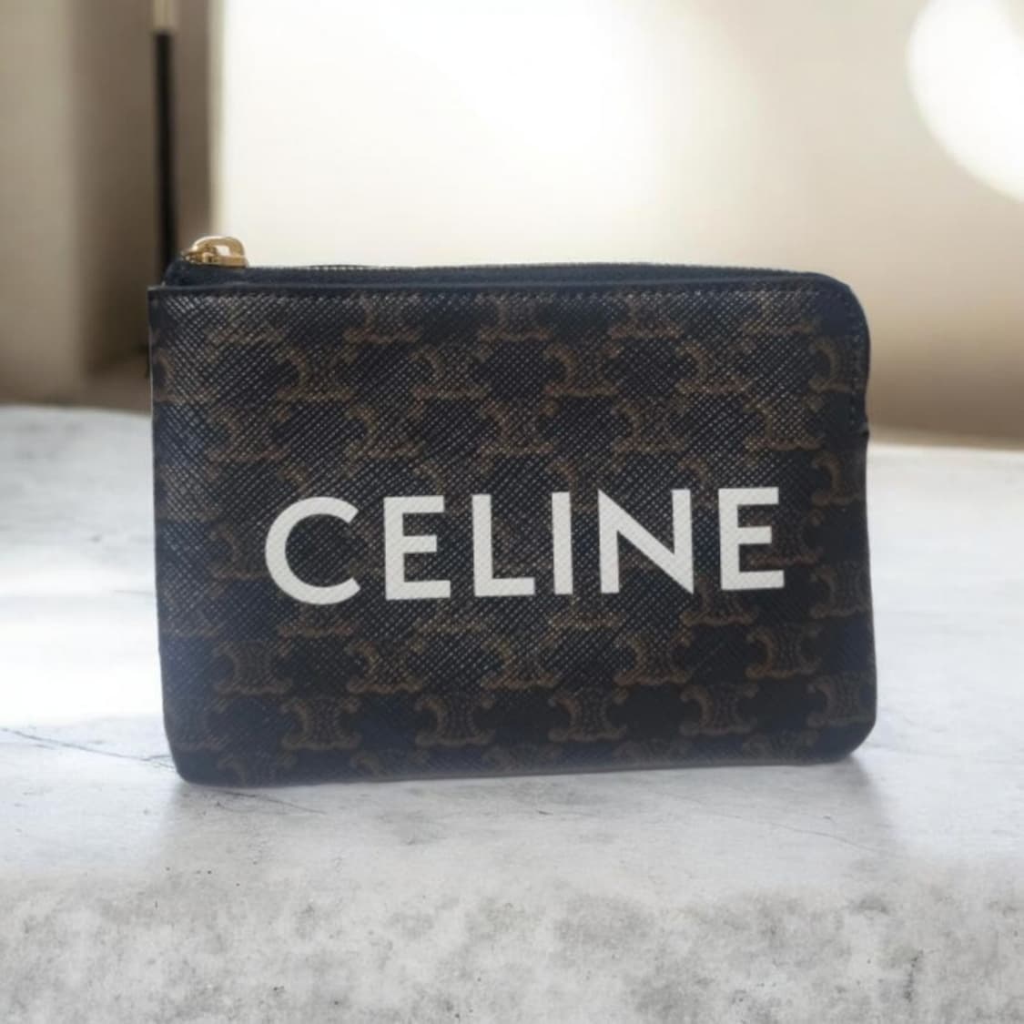 셀린느 트리옹프 동전 카드 지갑 상품이미지1