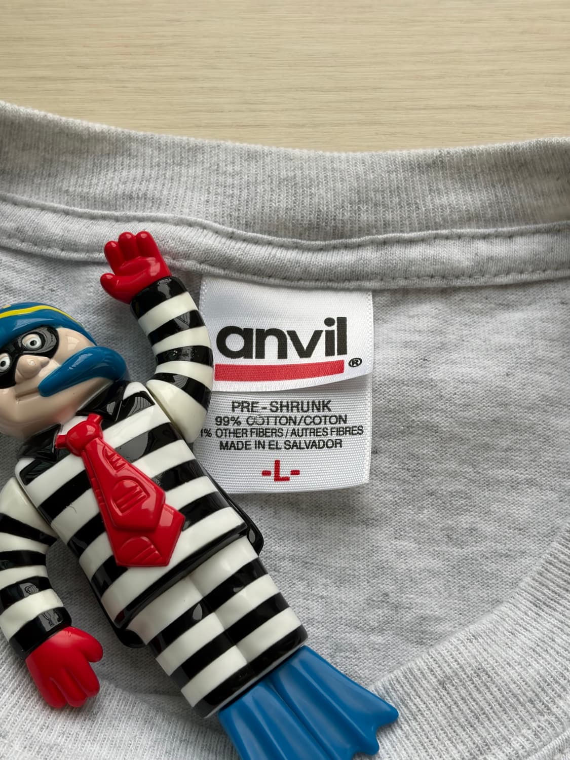 00s 아메리칸 빈티지 황다랑어 프린팅 티셔츠 L (105) 상품이미지5