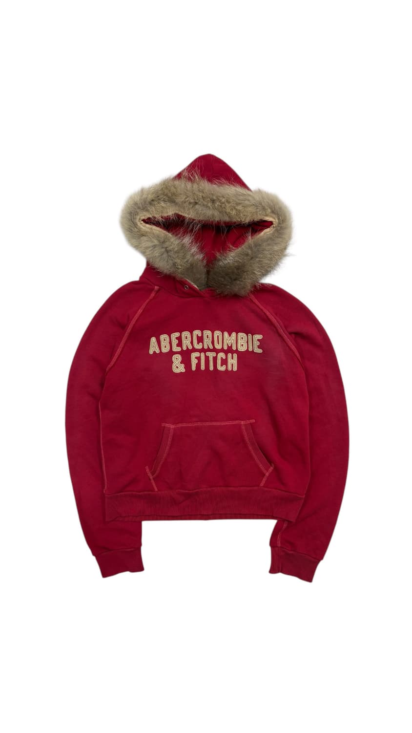 아베크롬비 빈티지 퍼 후드티 울프죠 후드(Y2K 희귀) 상품이미지1