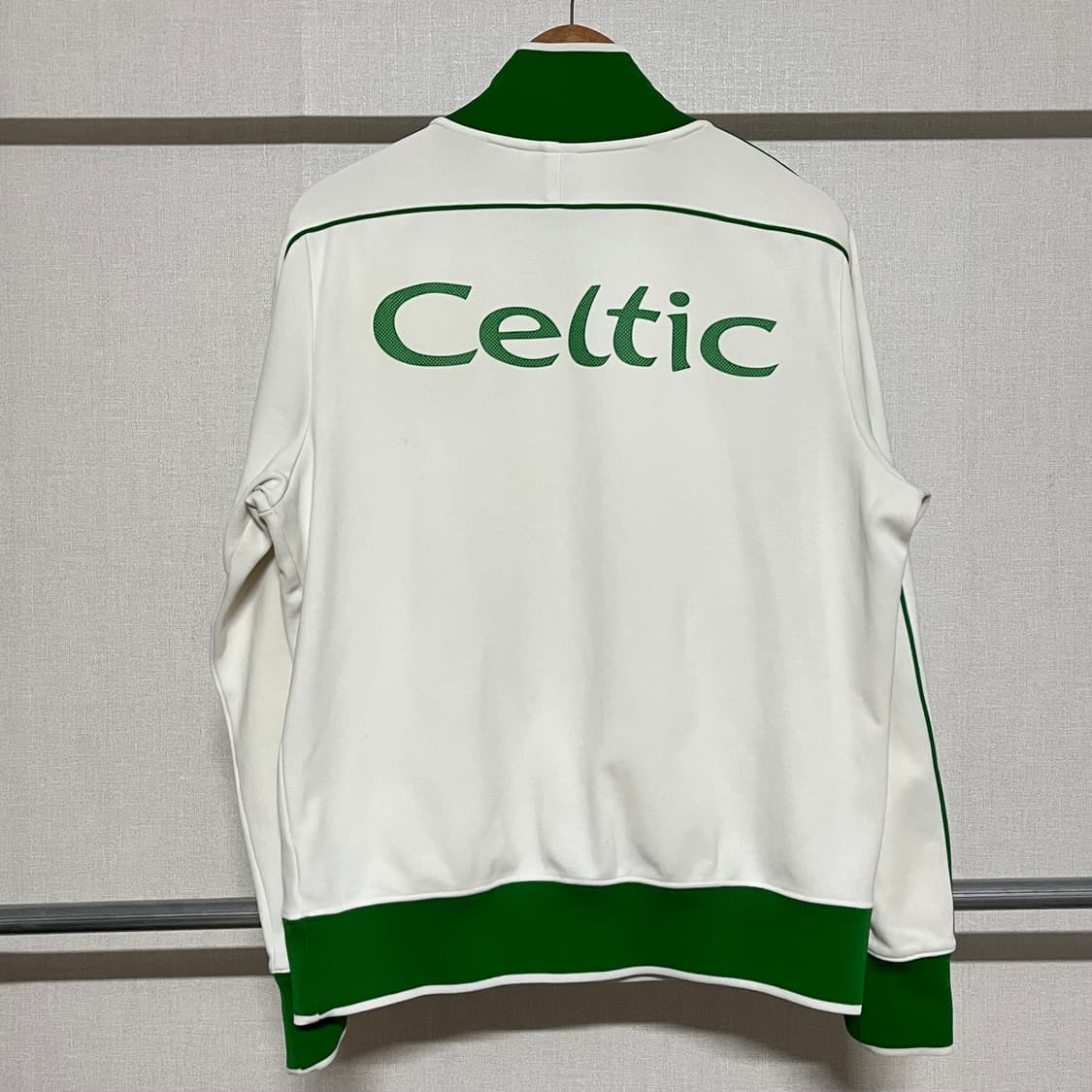 나이키 셀틱 풋볼 트랙탑 화이트/그린 M 상품이미지2