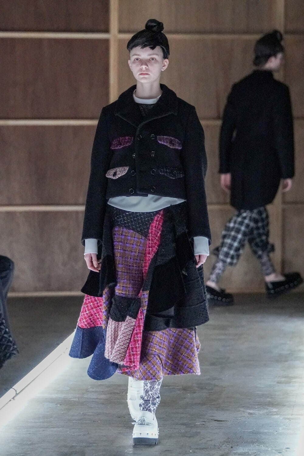 Sculpted Pocket Detail Double Jacket 상품이미지10