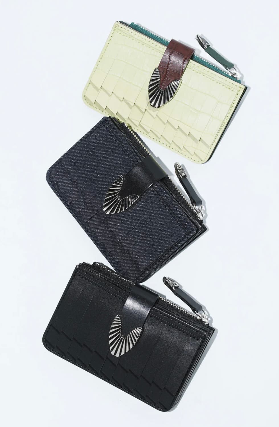 토가 TOGA 26ss 프린지 카드지갑 스몰 /옐로우 상품이미지2