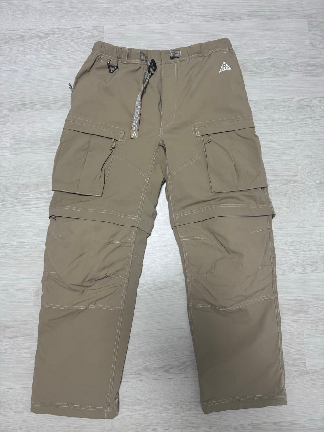 [US M-TALL] ACG 스미스 서밋 카고 팬츠 카키 아이언 오어 상품이미지1