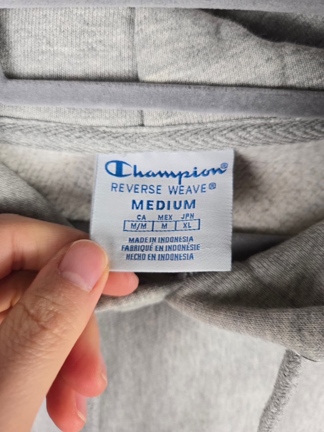 [무료배송]챔피언 M 여성 리버스 위브 크롭 후드 기모 후드티 상품이미지8