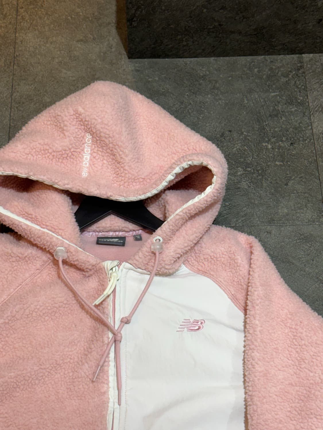뉴발란스 양털 후리스 뽀글이잠바 95사이즈 상품이미지4
