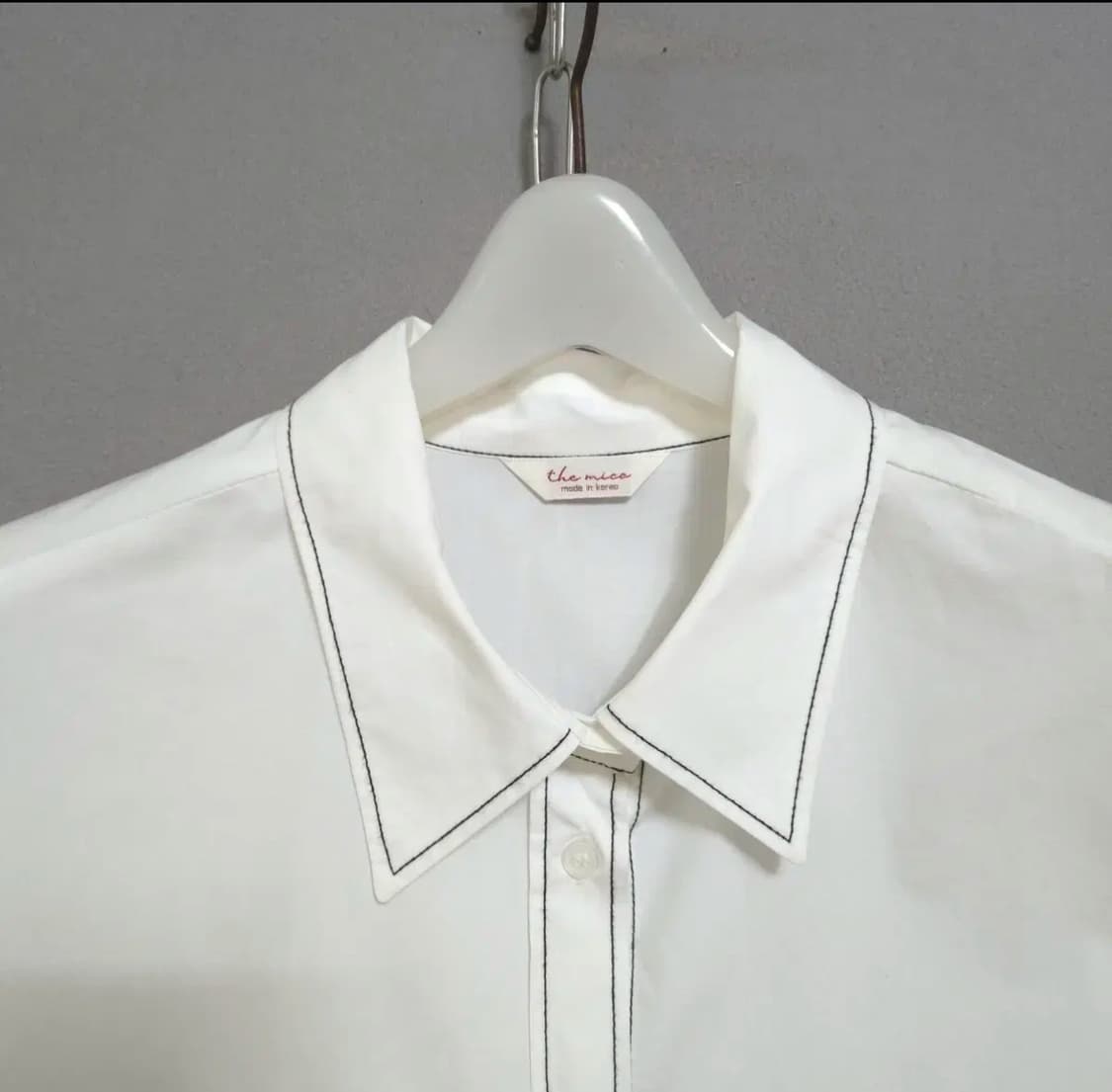 스티치화이트셔츠 상품이미지4