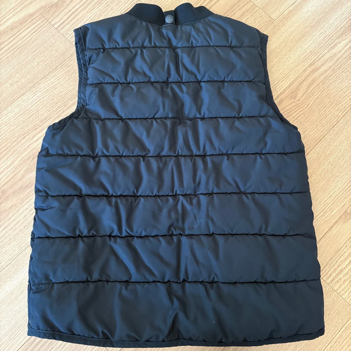 뉴발란스 키즈 패딩 조끼 120 블랙 상품이미지4