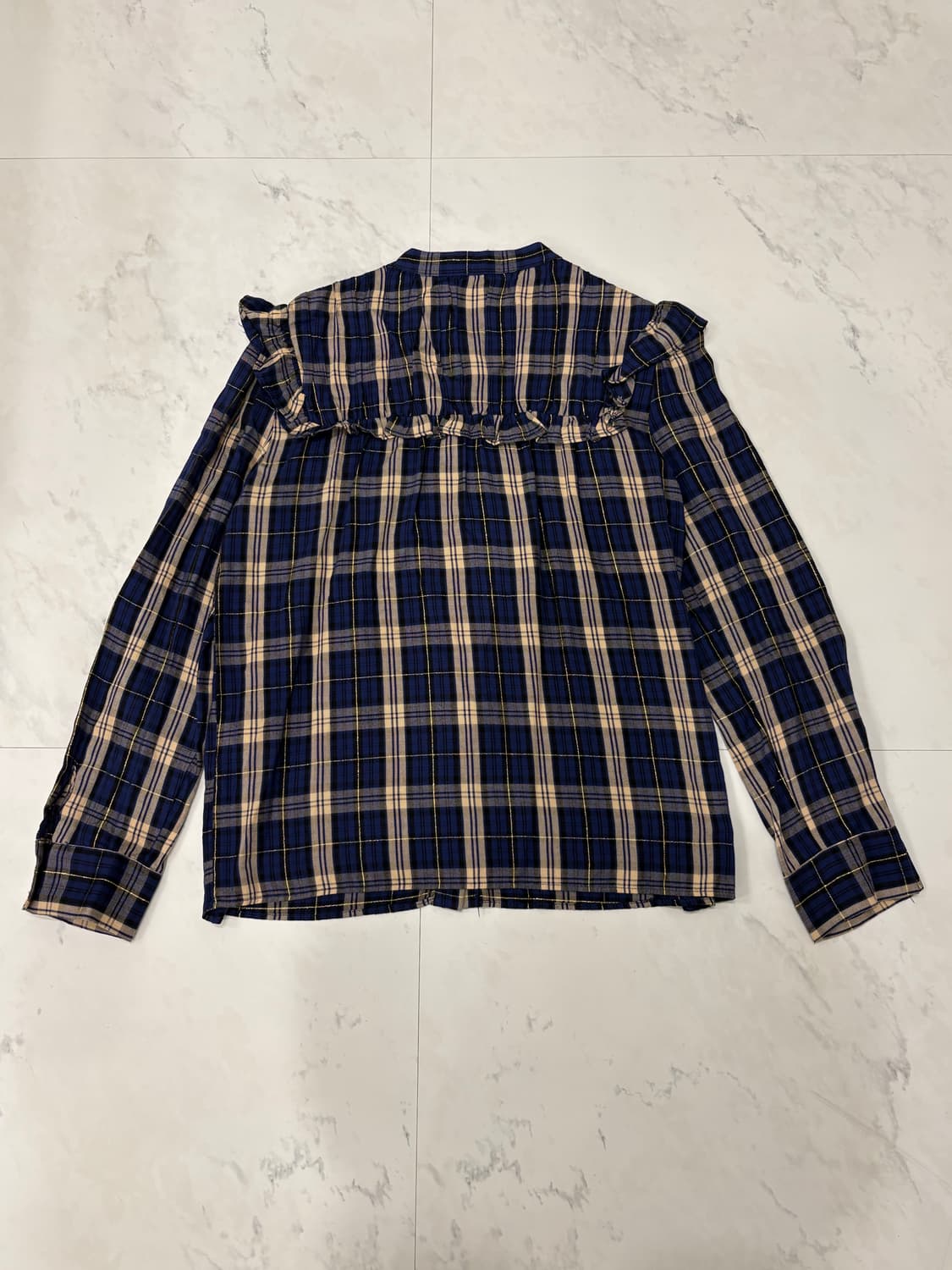 zara checkered shirt 상품이미지6
