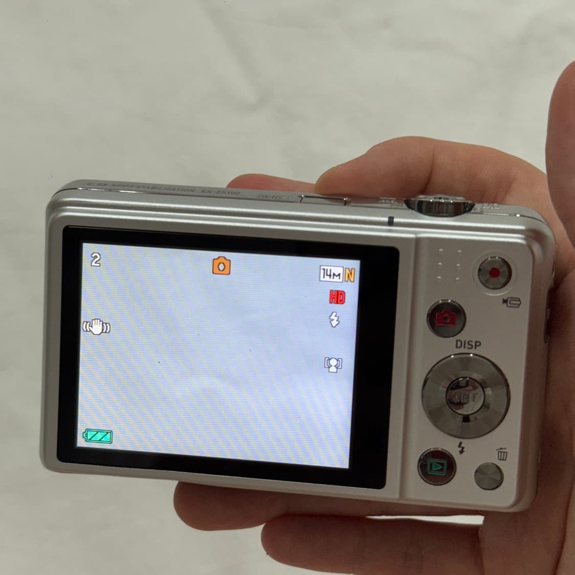 작례⭕️ ZS100 실버 Casio 디카 디지털카메라 상품이미지9
