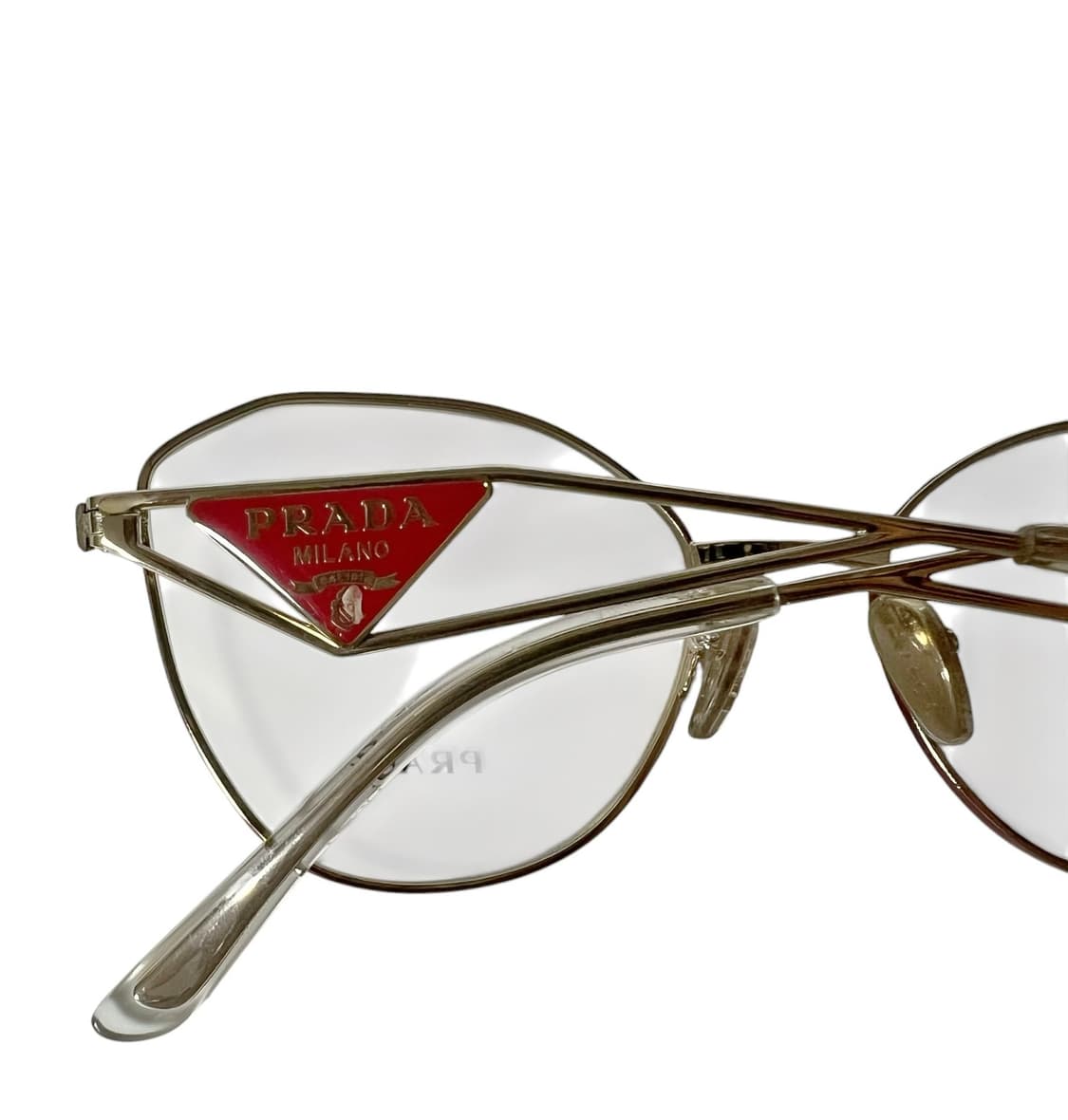 프라다 명품 골드 메탈 안경 여자명품 상품이미지9