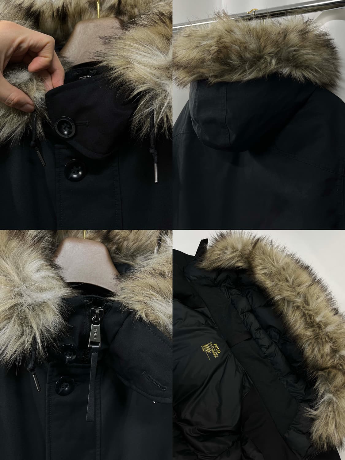 폴로 랄프로렌 퍼포먼스 스노클 퍼 트리밍 글리사드 다운파카 자켓 상품이미지6