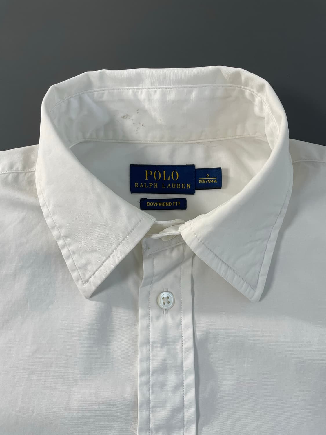 [2] 폴로 랄프로렌 포플린 셔츠 보이 프랜드 핏 상품이미지8