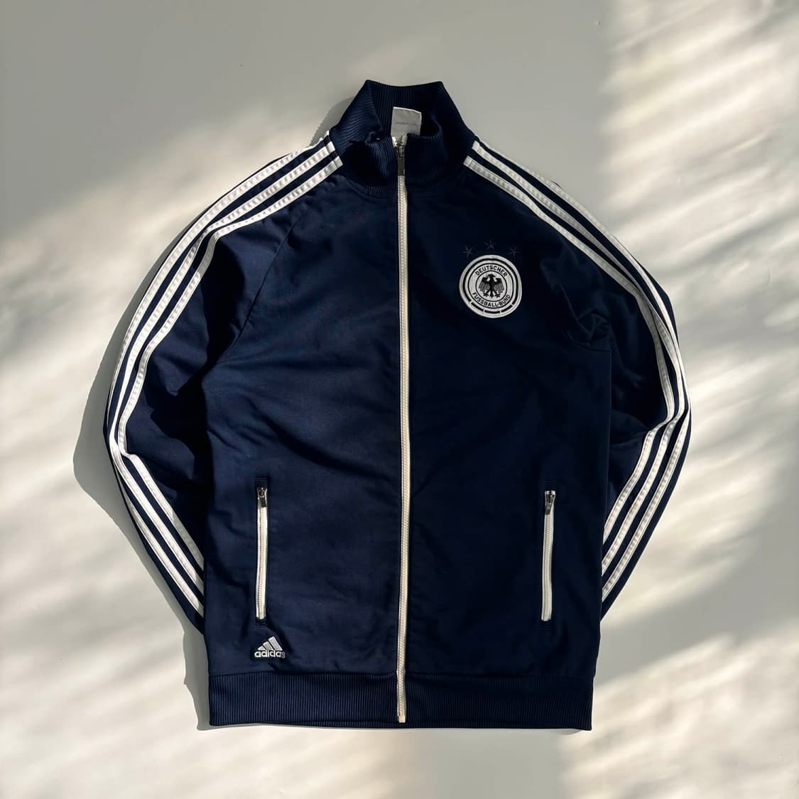 아디다스 독일 국대 12/13유니폼 네이비 대장급 맨즈라인 트랙탑 희귀져 상품이미지4